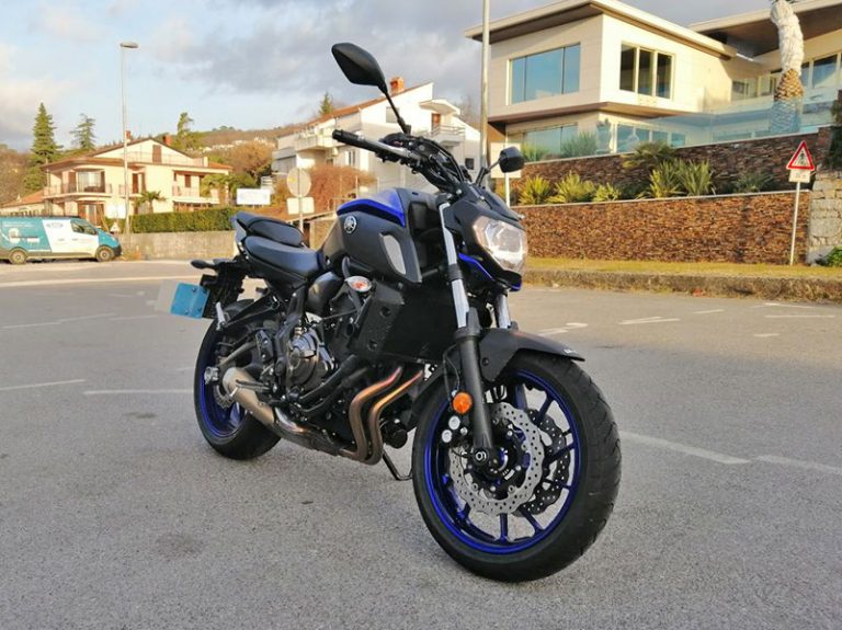 Nova Yamaha MT07